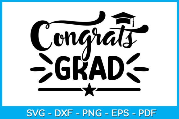 Download Congrats Grad Graduation SVG - Premium Resources