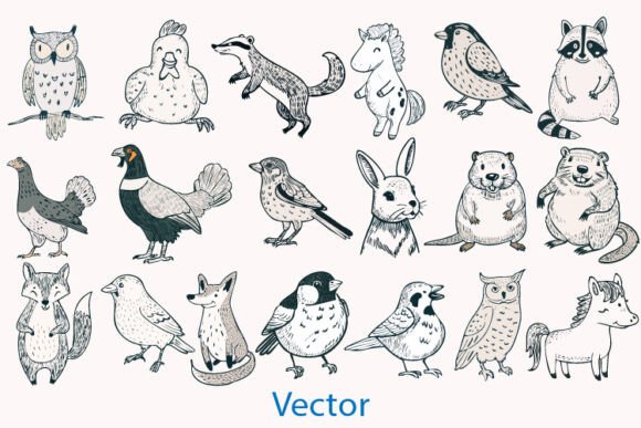 Download 19 Woodland Animals SVG Cute and Funny - Premium Resources